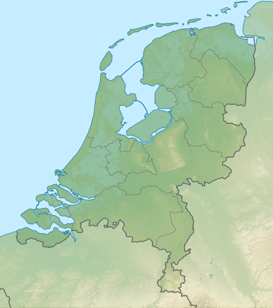 ملف:Netherlands relief location map.svg