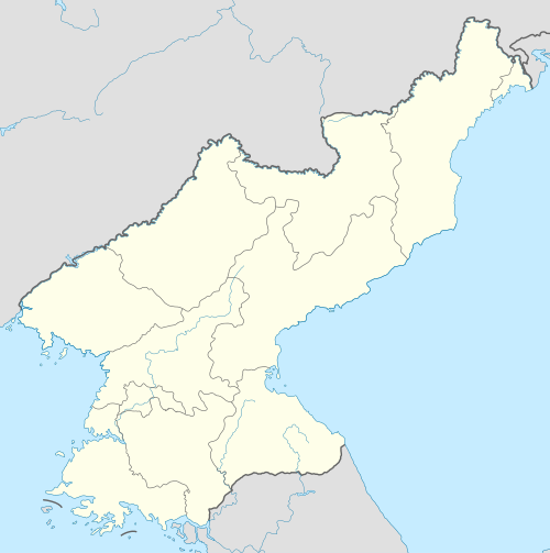 خريطة كوريا الشمالية