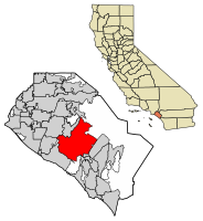 موقع إرڤاين في مقاطعة أورانج، كاليفورنيا.
