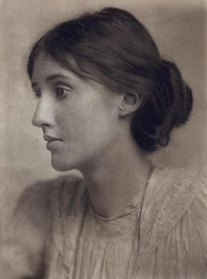 Photograph of Virginia Woolf in 1902; photograph by George Charles Beresford