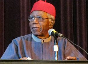Achebe in 2008