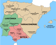 Roman Hispania after Claudius: Conventus juridici (Emeritensis, Scalabitanus and Pacensis)