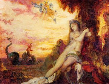 Gustave Moreau, Perseus and Andromeda, 1870