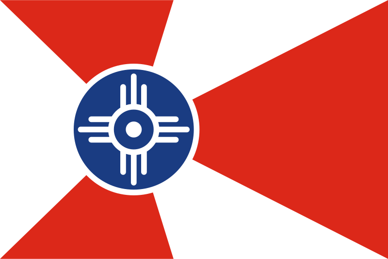 ملف:Flag of Wichita, Kansas.svg
