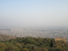 top view Alwar city