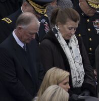 Dan Quayle and Marilyn Quayle at the 2017 Presidential Inauguration