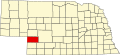 State map highlighting Perkins County