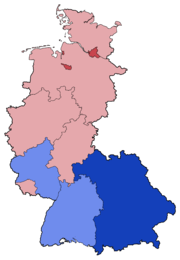 West German Federal Election - Party list vote results by state - 1980.png