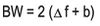 معادلة عرض حزمة الإشارة المعدلة.jpg