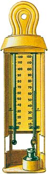 مقياس الرطوبة ذو ميزاني الحرارة الرطب والجاف (المصرد)