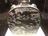 Pot with black dragon design, Song dynasty