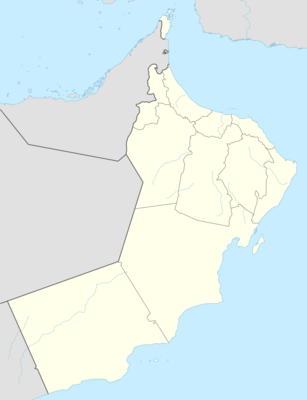 Location map Oman