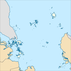 Natuna Besar is located in جزر رياو