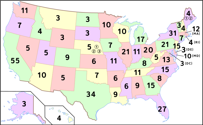 ملف:Electoral map 2004-2008.svg