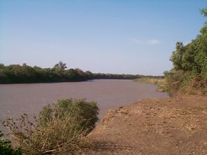 Omo River near Omorati
