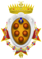 Coat of arms of Grand Duchy of Tuscany (1562-1737)