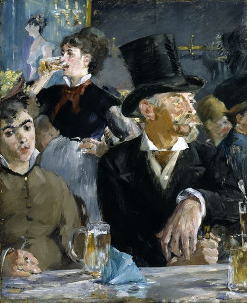 ملف:Edouard Manet - At the Café - Walters 37893.jpg