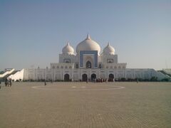 Image of Bhutto family mausoleum at Garhi Khuda Baksh in Bhutto family's ancestral village