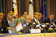 رمطان لعمامرة أثناء محادثات السلام أزمة مالي - الجزائر 22 يوليو 2014