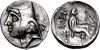 Coin of Arsaces II, Ray mint.jpg