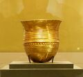 Gold cup from Eschenz, Switzerland, 1600 BCح. 1600 BC