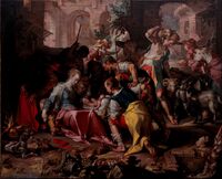 Adoration of the Shepherds, 1598, 8.67 x 10.7 cm (3.41 x 4.21 in)