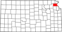 Map of Kansas highlighting أتشسون