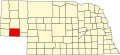 State map highlighting Cheyenne County