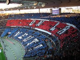 OM-PSG en finale de la coupe de la France en 2006.