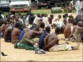 مواطنون تم القبض عليهم من قبل الشرطة النيجيرية في معارك نيجيريا 2009