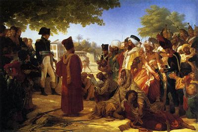 Pierre-Narcisse Guérin Napoleon Pardoning the Rebels at Cairo.jpeg