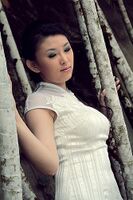 Sarawak Chinese woman wearing Cheongsam.jpg