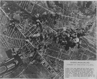 Bombing of the Gara de Nord marshalling yard, April, 1944.