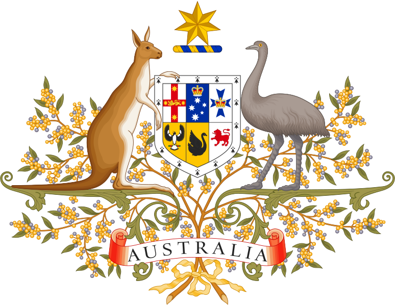 ملف:Coat of Arms of Australia.svg