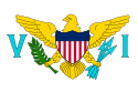 Flag of الجزر العذراء الأمريكية Virgin Islands of the United States