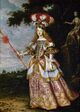Jan Thomas - Infanta Margaret Theresa, Empress, in theater dress.jpg