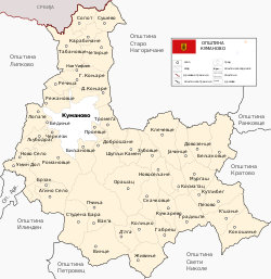 خريطة كومانوڤو