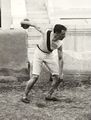 Robert Garrett, Gold Medalist in both the discus and shot put at the 1896 Summer Olympics