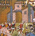 Ottoman Janissaries and defending Knights of Saint John at the Siege of Rhodes (1522)