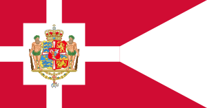 Royal Standard of Denmark (1731–1819).svg