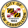 Seal of City of New Carrollton