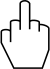 The middle finger.svg