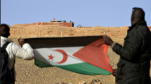 نقطة مراقبة للجيش المغربي في الصحراء الغربية.