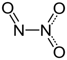 Dinitrogen trioxide resonance hybrid