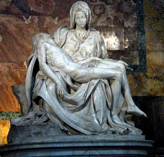 ملف:Michelangelo Petersdom Pieta.JPG