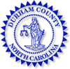 الختم الرسمي لـ Durham County