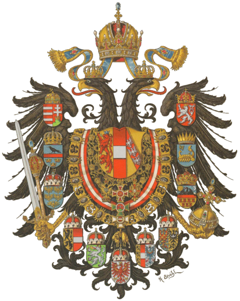 ملف:Wappen Kaisertum Österreich 1867 (Mittel).png