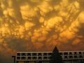 Mammatus clouds over U.S. Air Force Academy, 2004