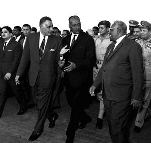 محمد أحمد محجوب وجمال عبد الناصر