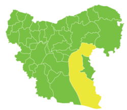 Al-Khafsah Subdistrict in Syria